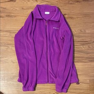 Women’s Columbia Purple Fleece Jacket